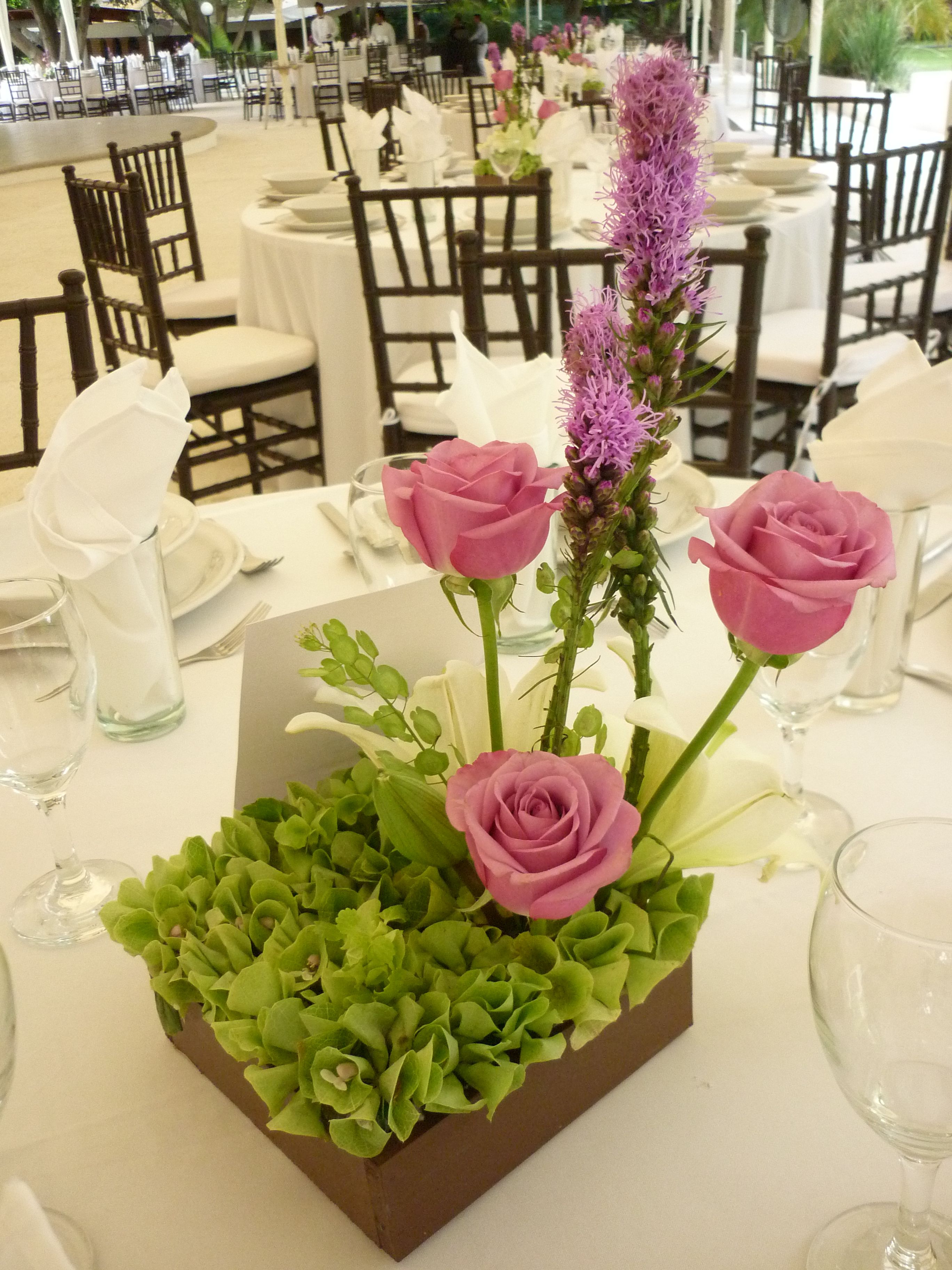 Centro de mesa floral
